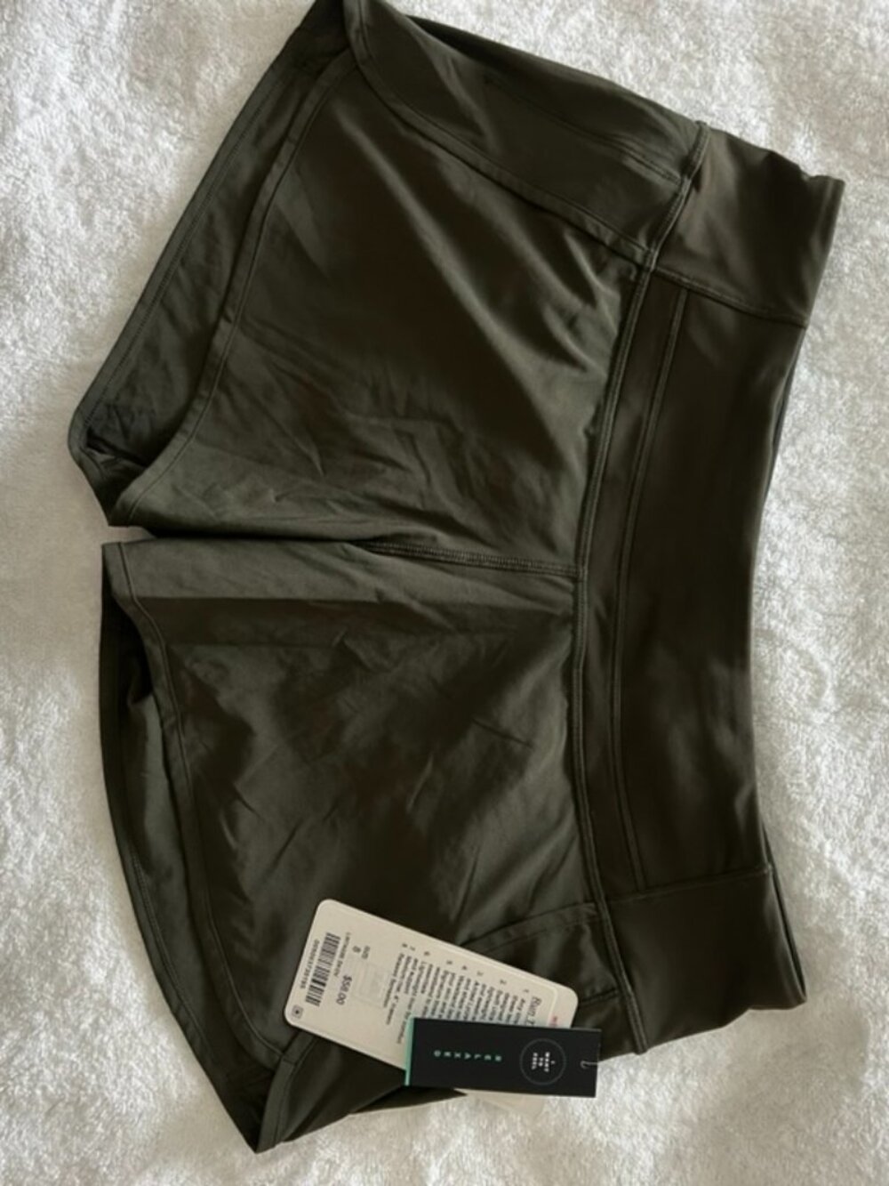 NWT Lululemon Run Times Short 4" Inseam Size 8